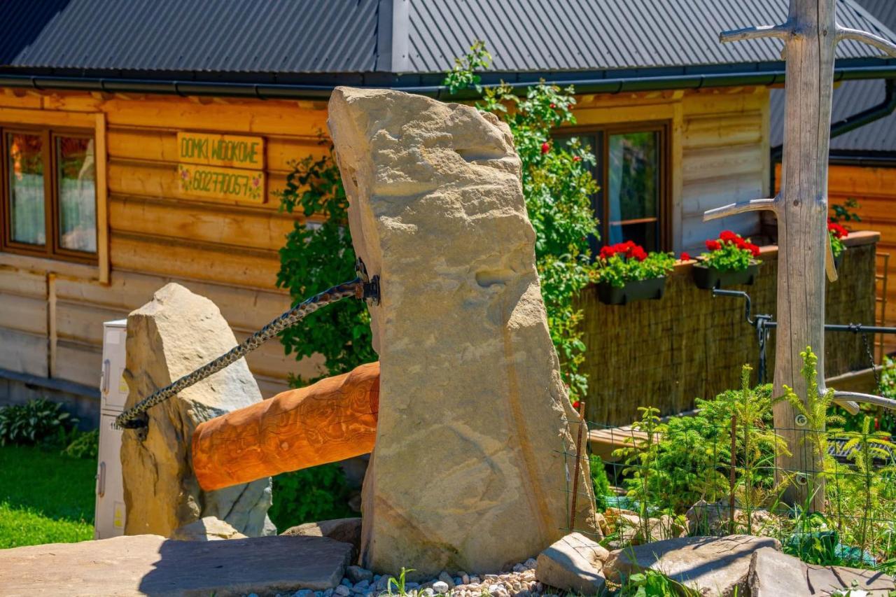 Domki Widokowe Wooden Luxury Chalet & Jacuzzi ซอมบ์ ภายนอก รูปภาพ