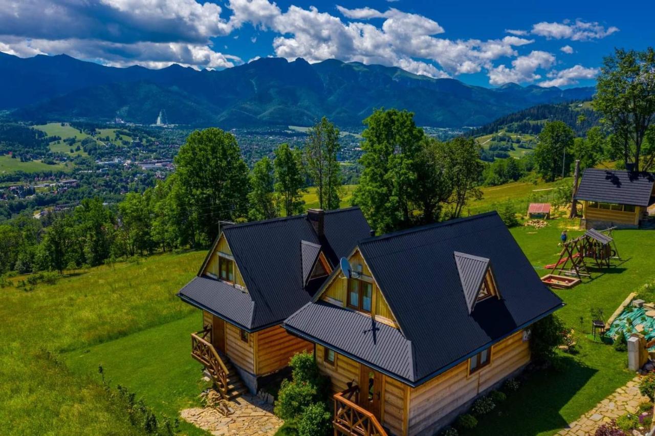 Domki Widokowe Wooden Luxury Chalet & Jacuzzi ซอมบ์ ภายนอก รูปภาพ