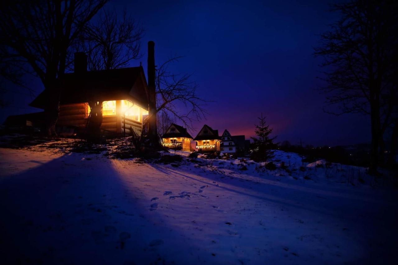 Domki Widokowe Wooden Luxury Chalet & Jacuzzi ซอมบ์ ภายนอก รูปภาพ