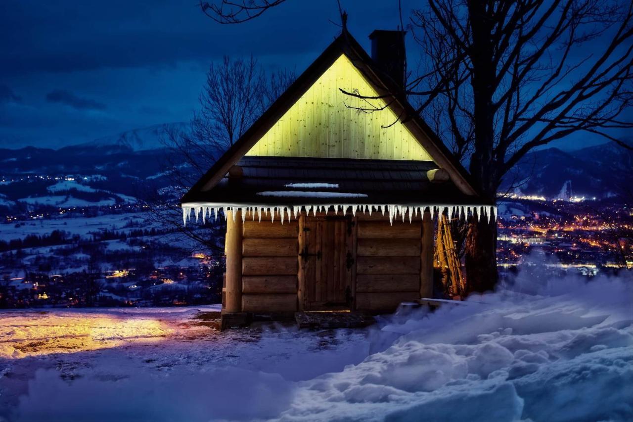 Domki Widokowe Wooden Luxury Chalet & Jacuzzi ซอมบ์ ภายนอก รูปภาพ
