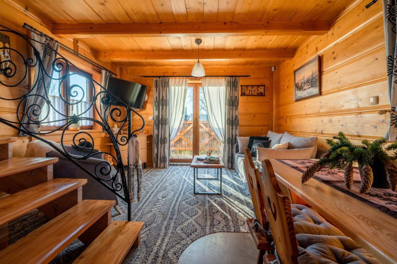 Domki Widokowe Wooden Luxury Chalet & Jacuzzi ซอมบ์ ภายนอก รูปภาพ