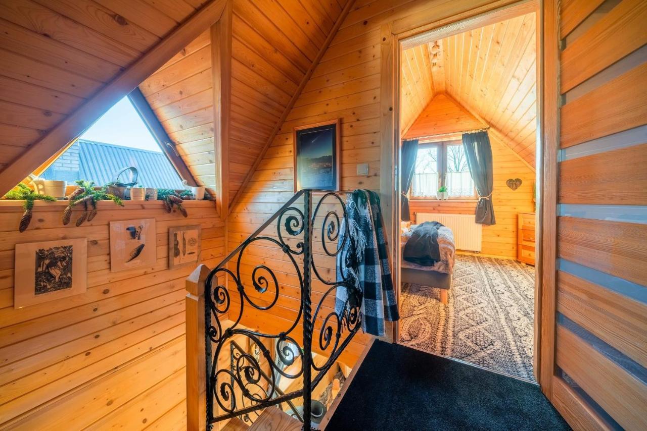 Domki Widokowe Wooden Luxury Chalet & Jacuzzi ซอมบ์ ภายนอก รูปภาพ