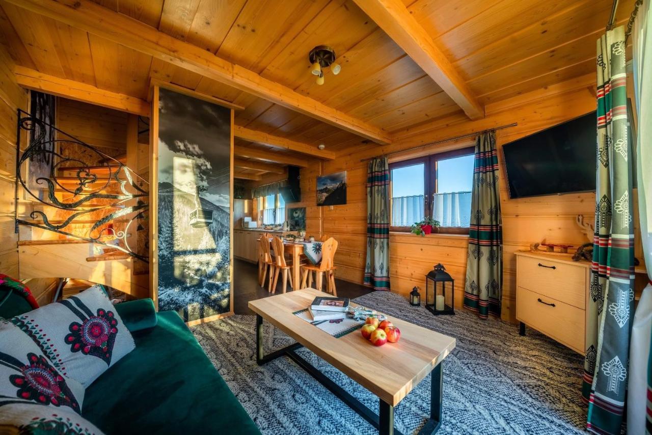 Domki Widokowe Wooden Luxury Chalet & Jacuzzi ซอมบ์ ภายนอก รูปภาพ