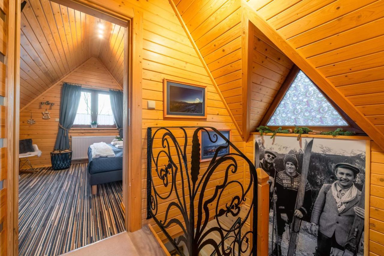 Domki Widokowe Wooden Luxury Chalet & Jacuzzi ซอมบ์ ภายนอก รูปภาพ