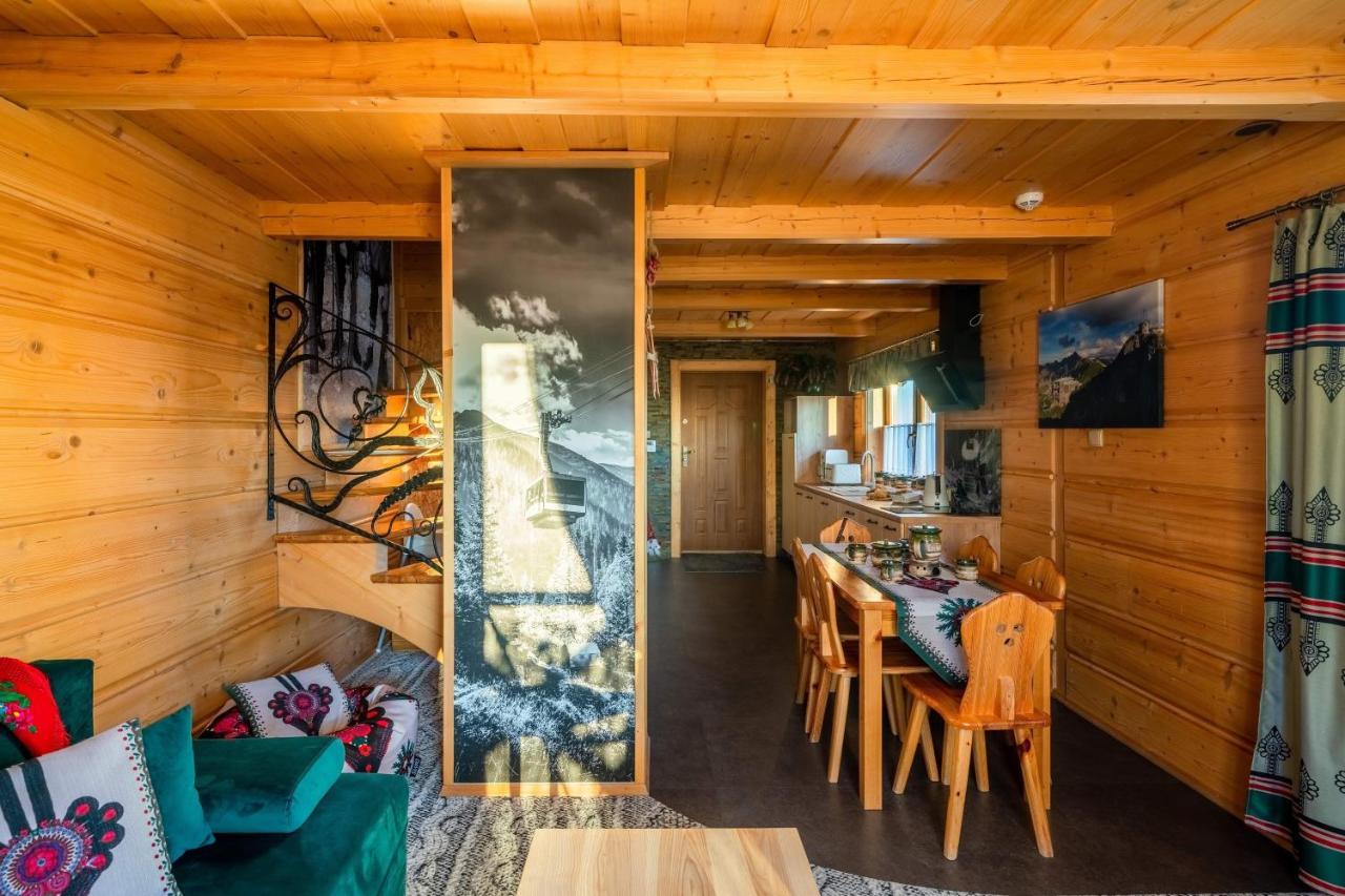Domki Widokowe Wooden Luxury Chalet & Jacuzzi ซอมบ์ ภายนอก รูปภาพ